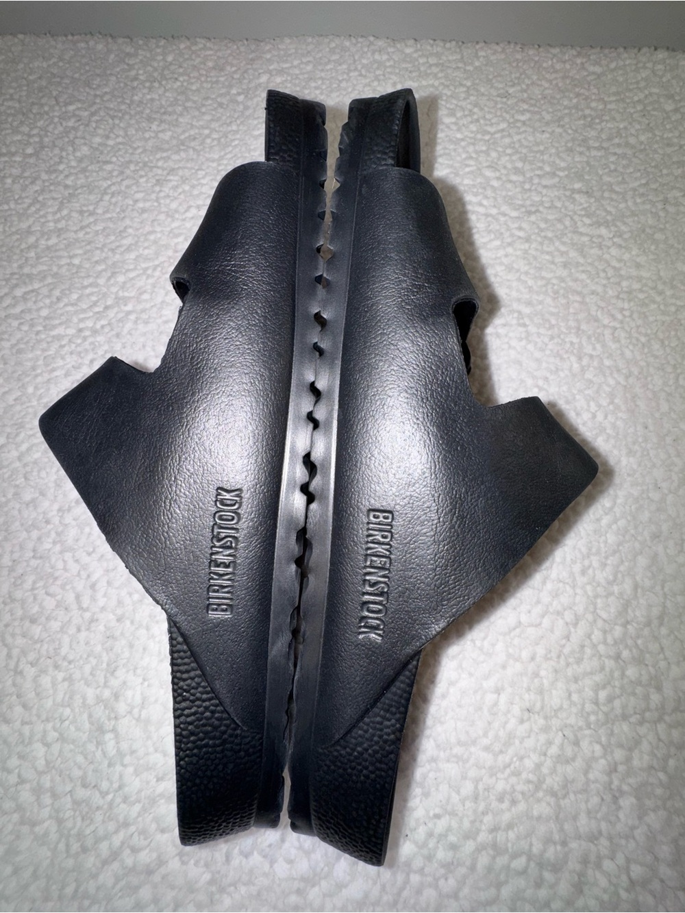Birkenstock Black Two-Buckle Slide Sandals - Picture 5 of 7